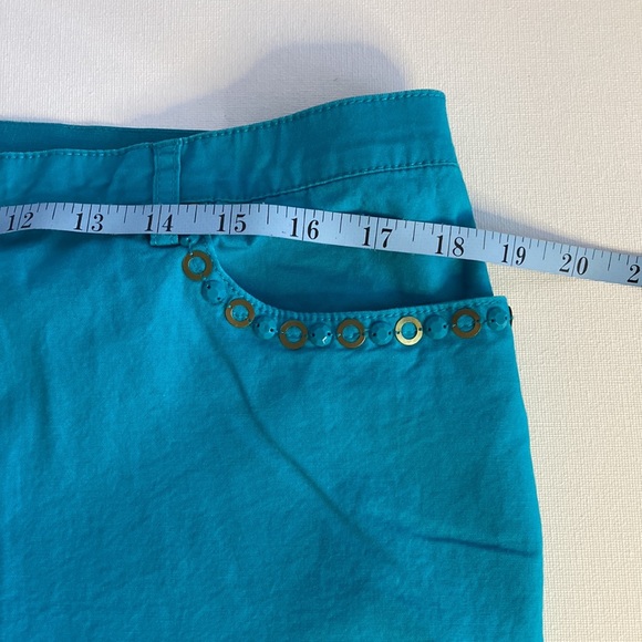 Ruby Rd Cropped Embellished Pants Size 14 - Picture 10 of 11